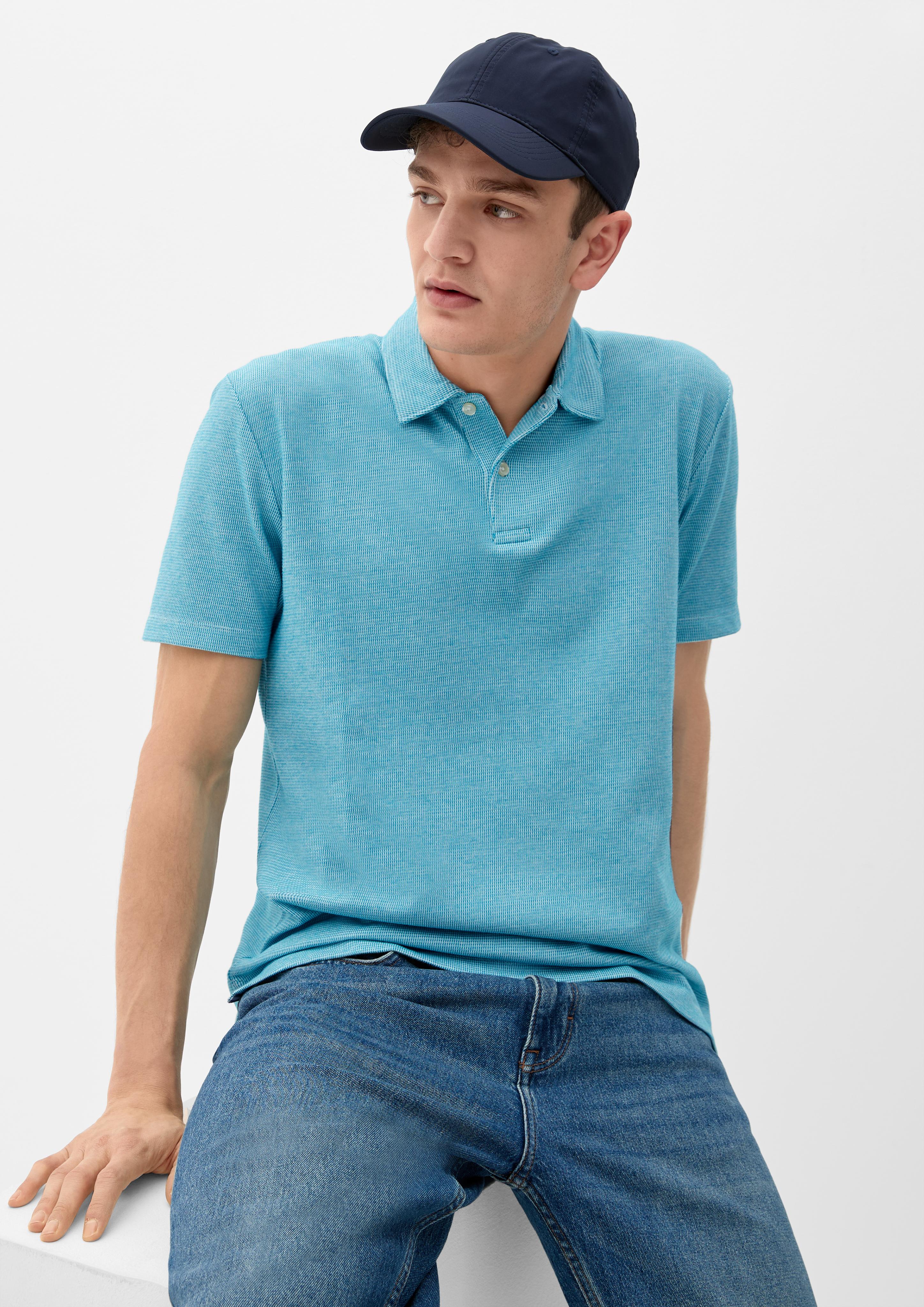 Poloshirt aus Baumwollmix  2129439-63M1