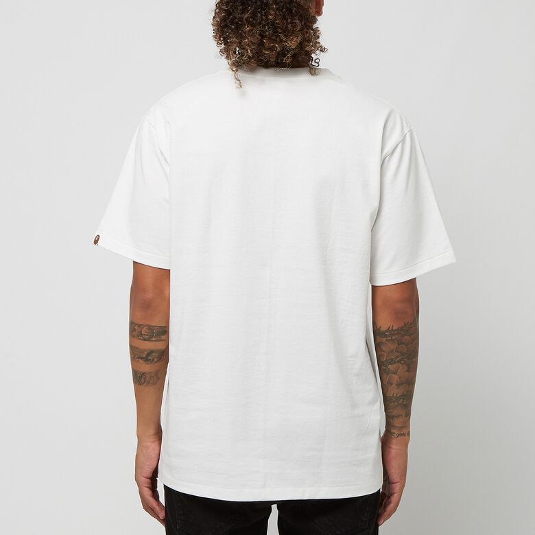 A Bathing Ape Color Camo College Tee M white/purple