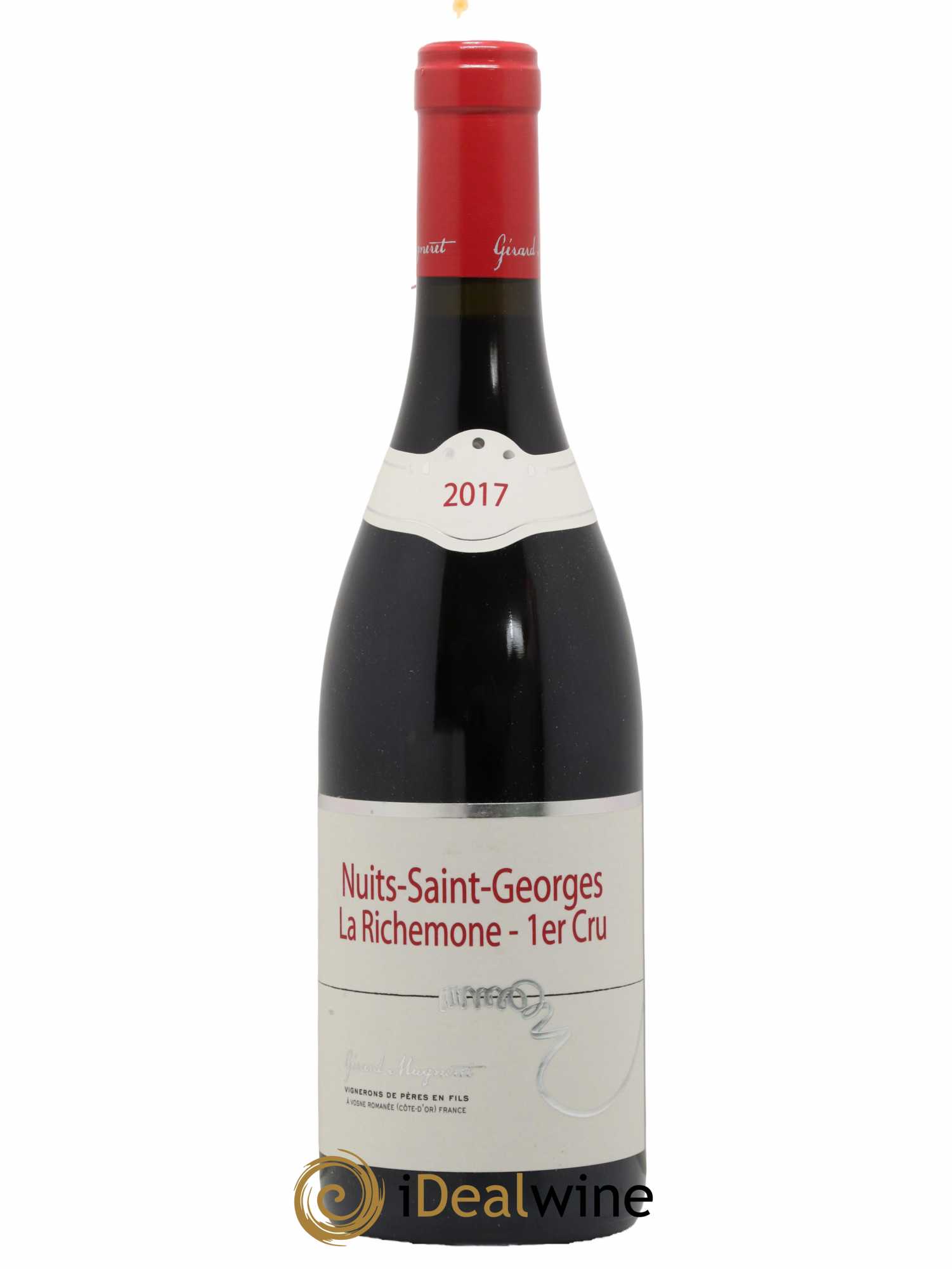 Nuits Saint-Georges 1er Cru La Richemonne Gerard Mugneret 2017 - Lot de 1 Bouteille