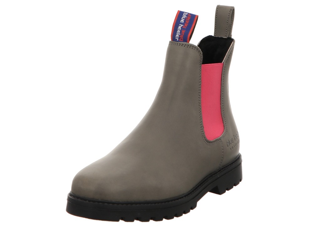 BLUE HEELER Schnür-Stiefeletten grau Meryl