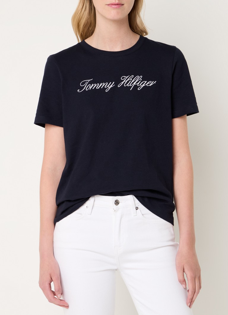 Tommy Hilfiger T-shirt with logo embroidery
