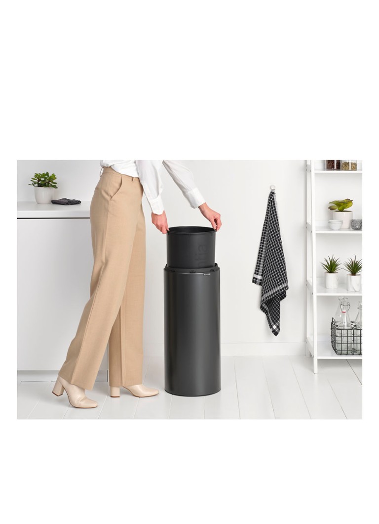 Brabantia atkritumu tvertne Touch Bin, 30 litri