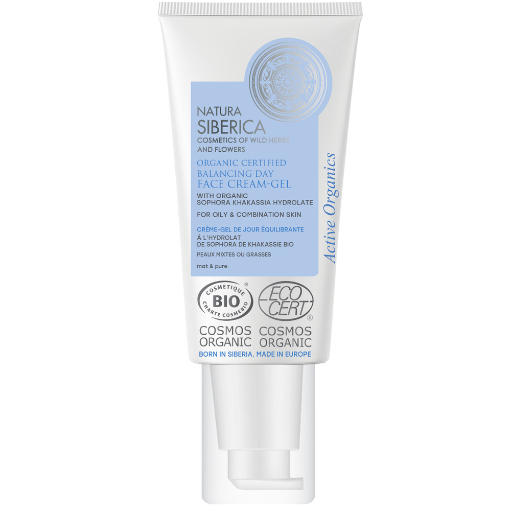 Natura Sibérica Crème Gel de Jour Peau Mixte & Grasse Soin Visage Quotidien