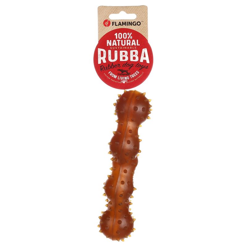 Flamingo Gummi-Schlange mit Stacheln Rubba