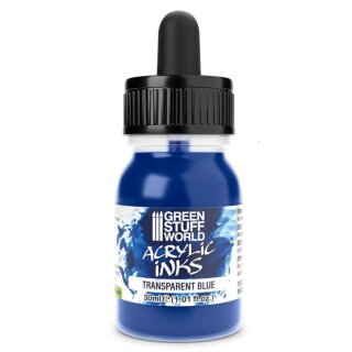 Acrylic Inks - Transparente Flüssige Acrylfarbe - Blau (4276) (30ml)