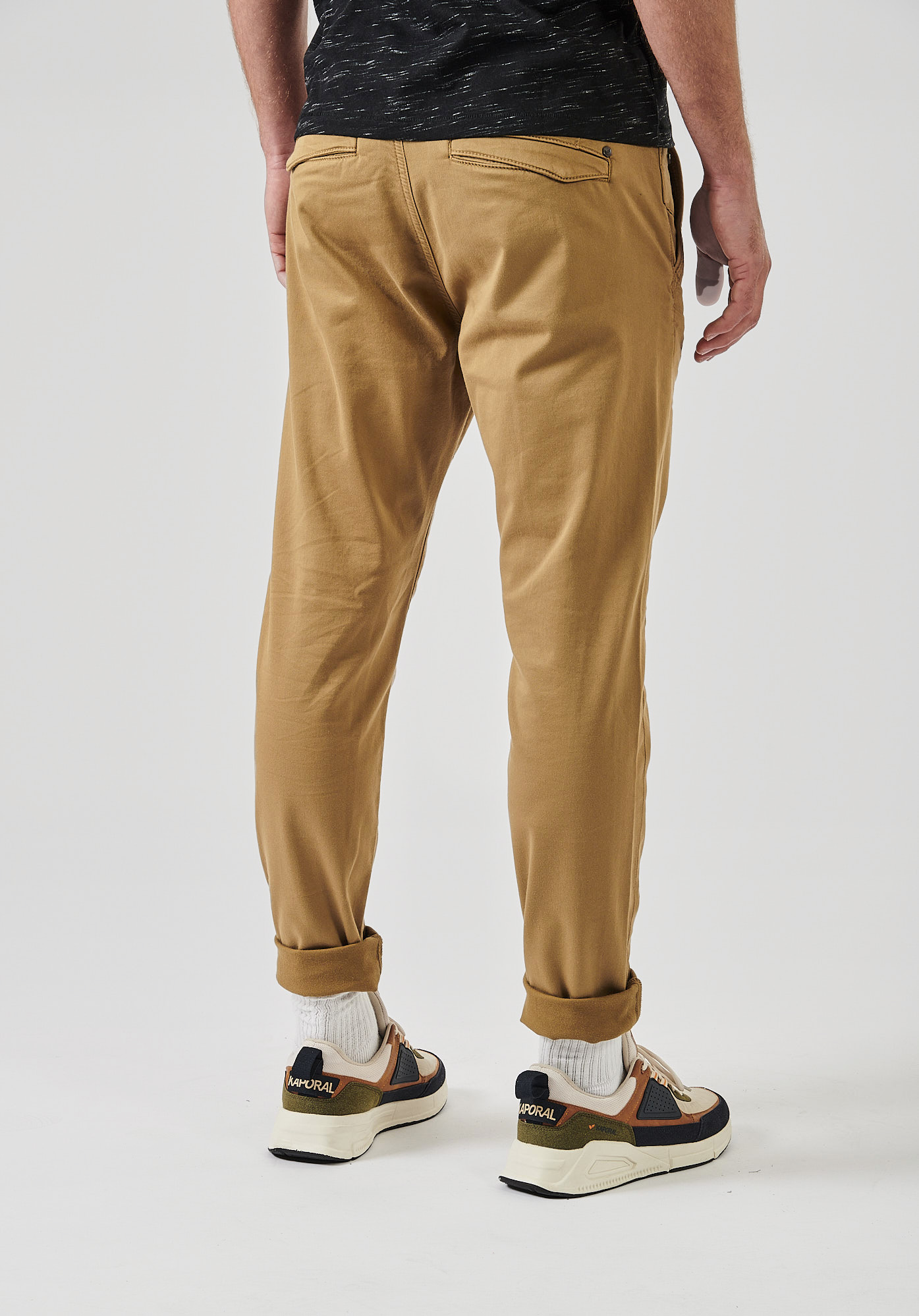IRWIX  Jean slim relaxed beige homme
