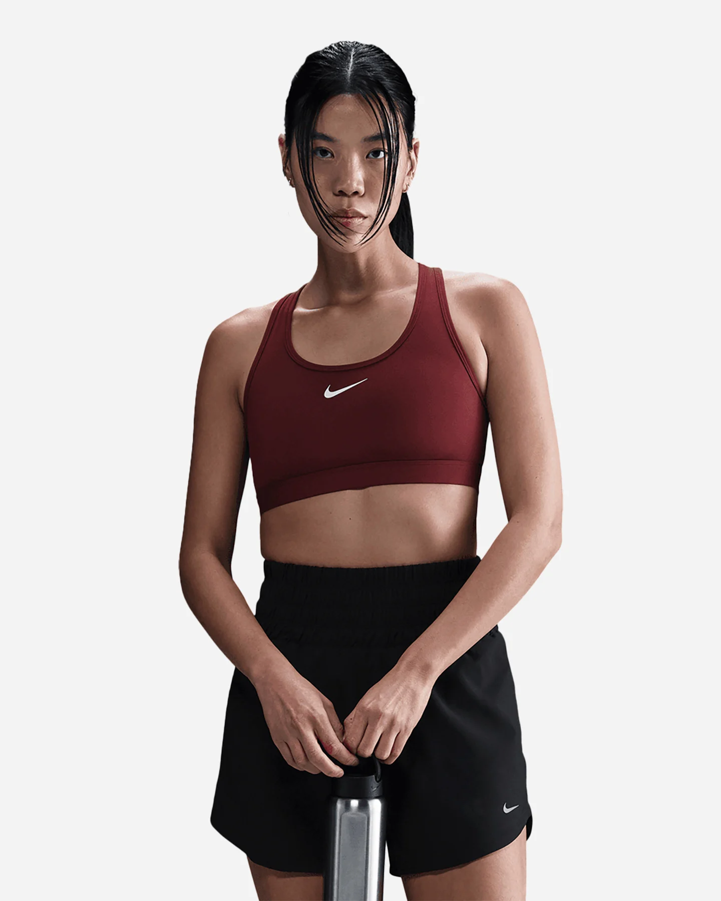 Tréningová podprsenka Nike Small Logo Swoosh W DX6821-100