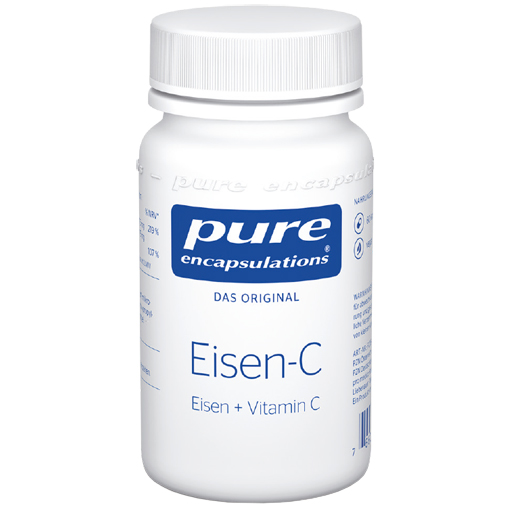 PURE ENCAPSULATIONS Eisen C Kapseln  60 St  Kapseln