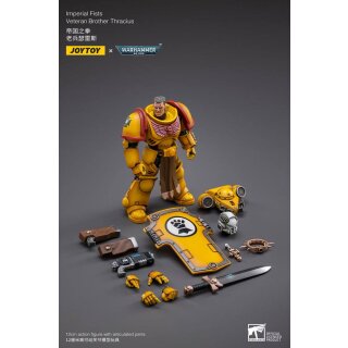 Warhammer 40k Actionfigur 1/18 Imperial Fists Veteran Brother Thracius 12 cm