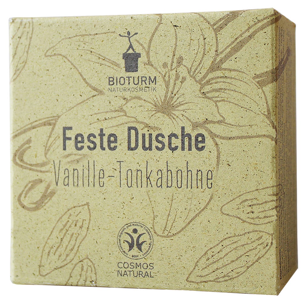 BIOTURM Feste Dusche Vanille-Tonkabohne 100 g