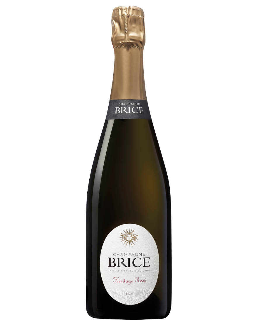 Champagne AOC Rosé Brut Héritage Brice 0,75 ℓ
