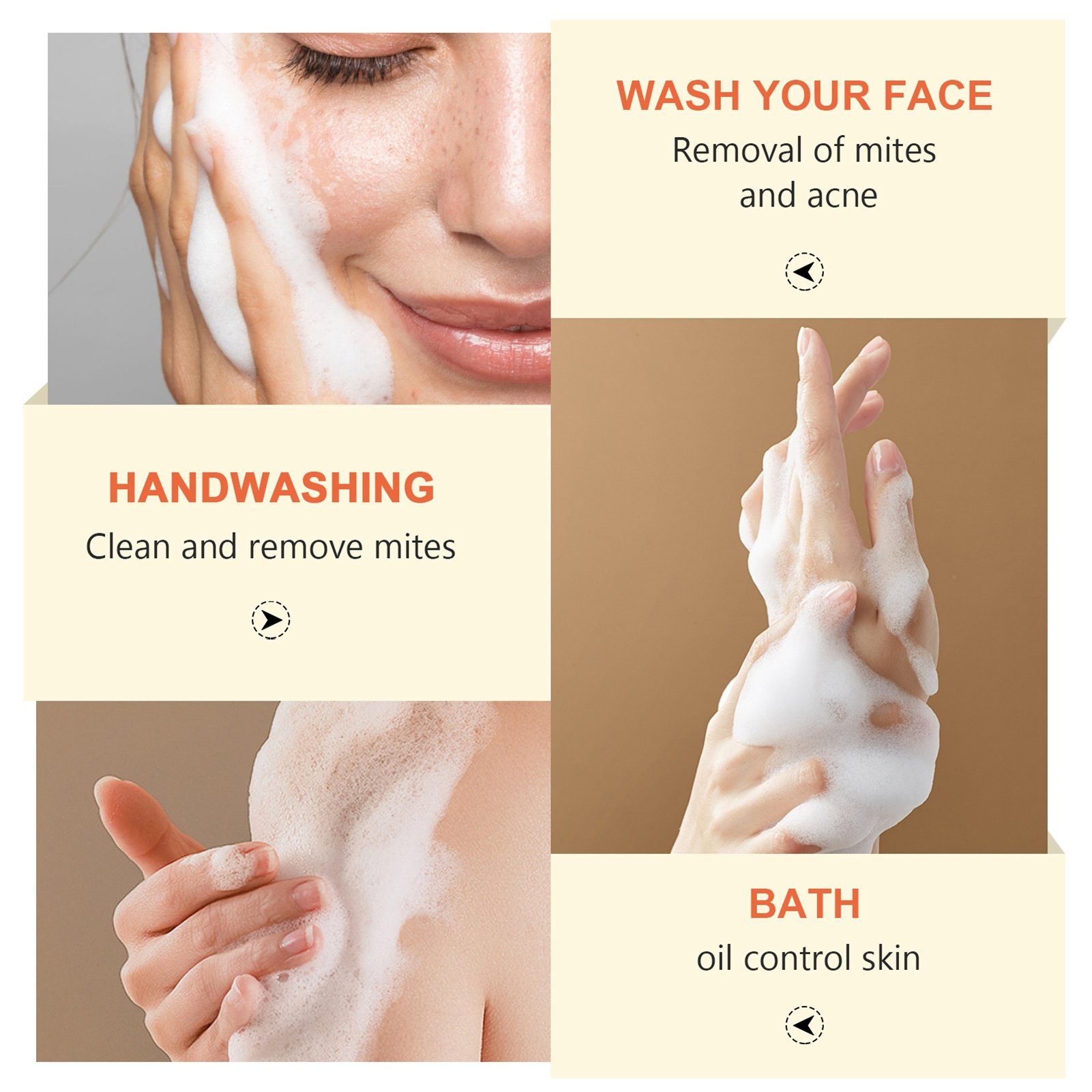 XDeer Seifen-Set Skin Lightening Kojie San Skin Lightening (2 Seifen : 2x65g), Hautaufhellende Seife mit Kojisäure von Kojic Acid Soap