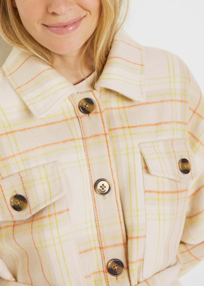 Lange Umstands-Hemdjacke 'Shaket'
