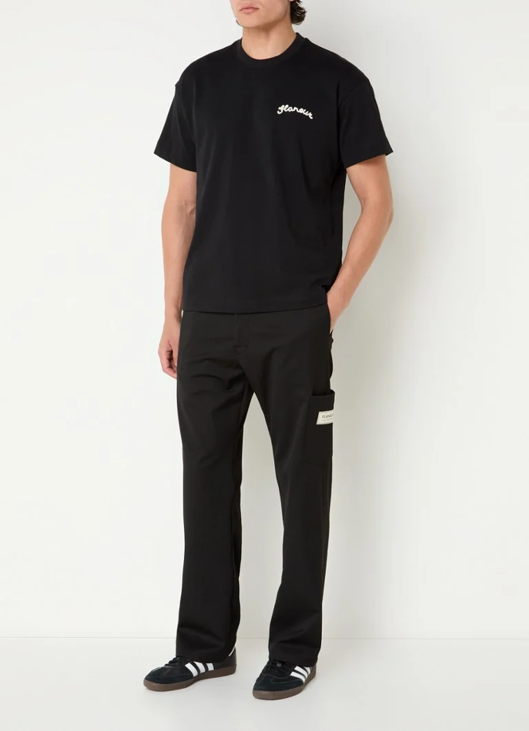 Tricou cu logo-ul FLÂNEUR Signature
