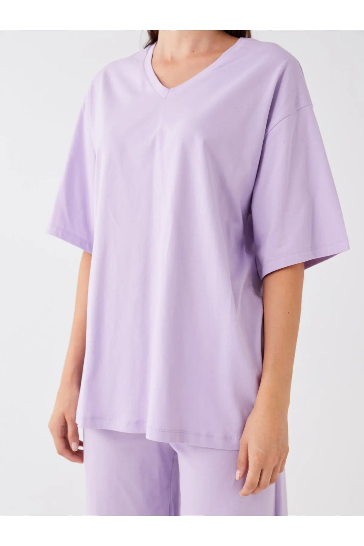 LC Waikiki  Pyjama set - Lila - Unifarben
