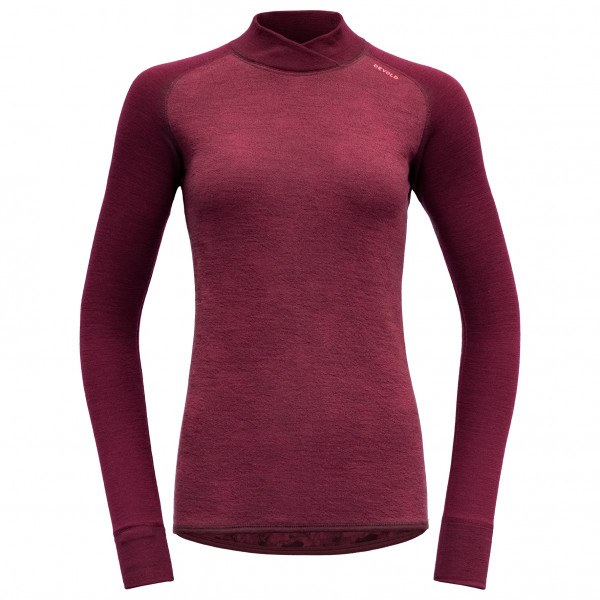 Devold - Women's Kvitegga Cross Neck - Merinoshirt
