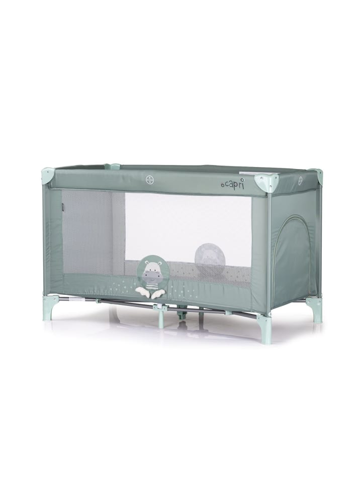 Chipolino Reisebett Capri Tragetasche in grün günstig kaufen 60x120 cm