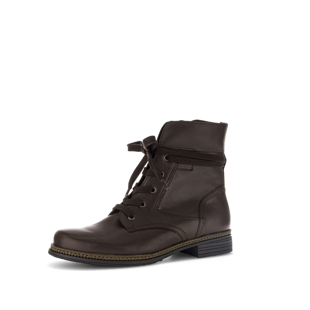 Gabor fashion Schnürstiefelette braun