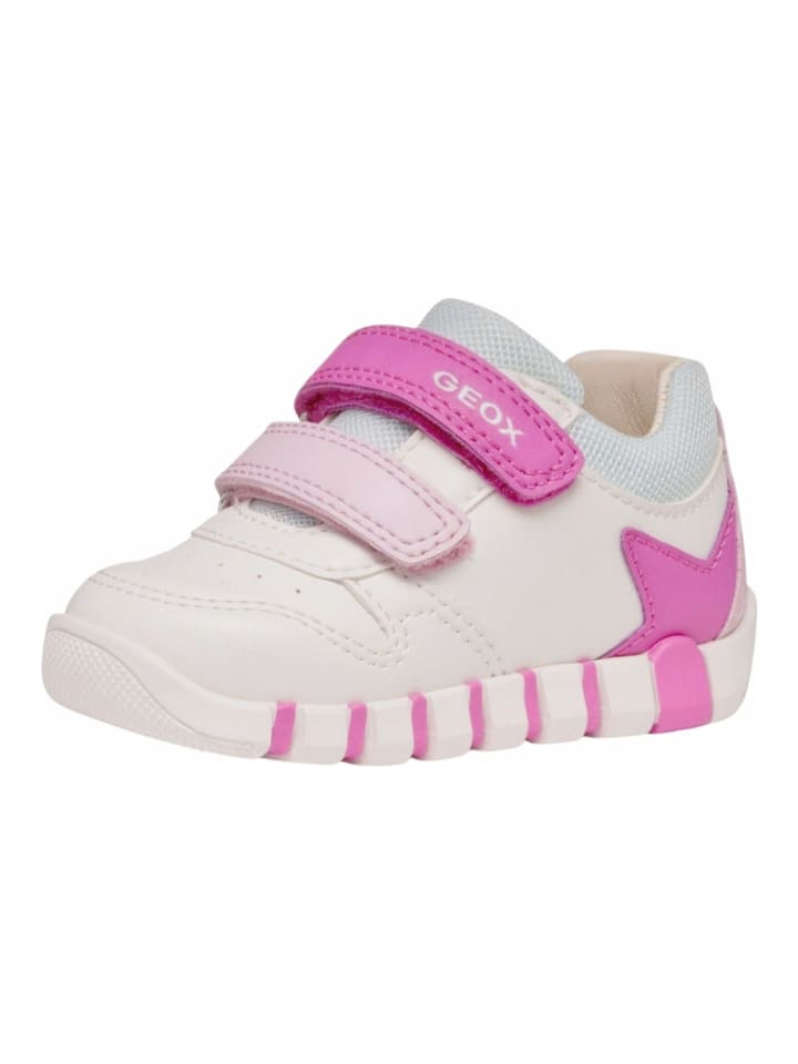 Geox Halbschuhe in Weiß/Pink günstig kaufen