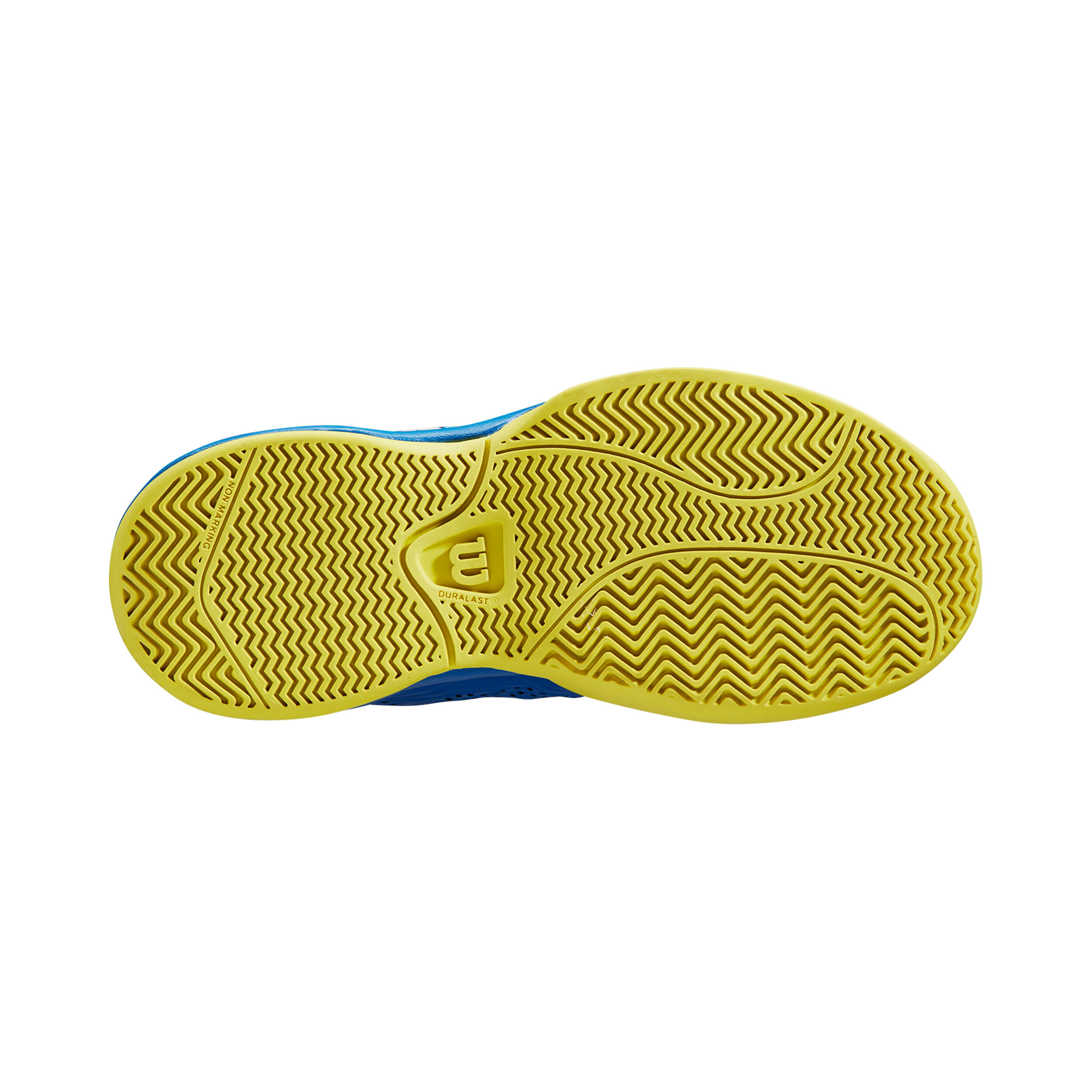 Kaos EMO Allcourtschuh Kinder - Blau, Gelb