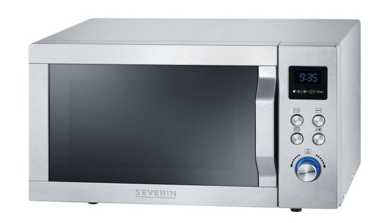 SEVERIN Mikrowelle MW 7751 Silber 800 W 20 L