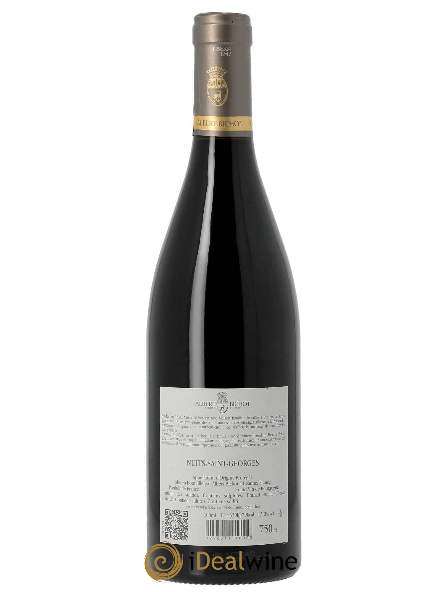 Nuits-Saint-Georges Albert Bichot  2021 - Lot de 1 Bouteille