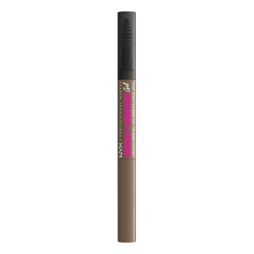 NYX Zero To Brow gel za obrve pepeljasto smeđa