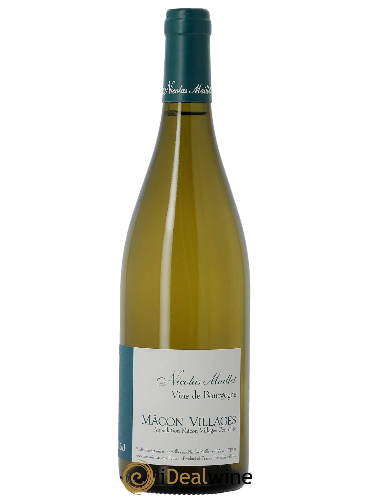 Mâcon Villages Nicolas Maillet  2021 - Lot de 1 Bouteille