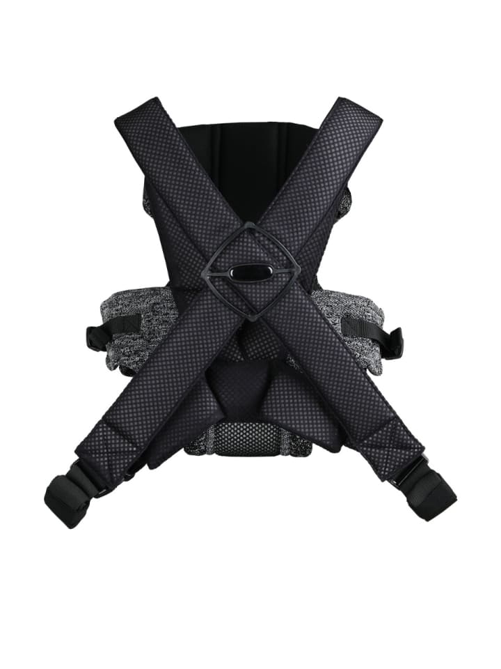 Kikkaboo Babytrage Gwen Fly Strickstoff in schwarz günstig kaufen onesize