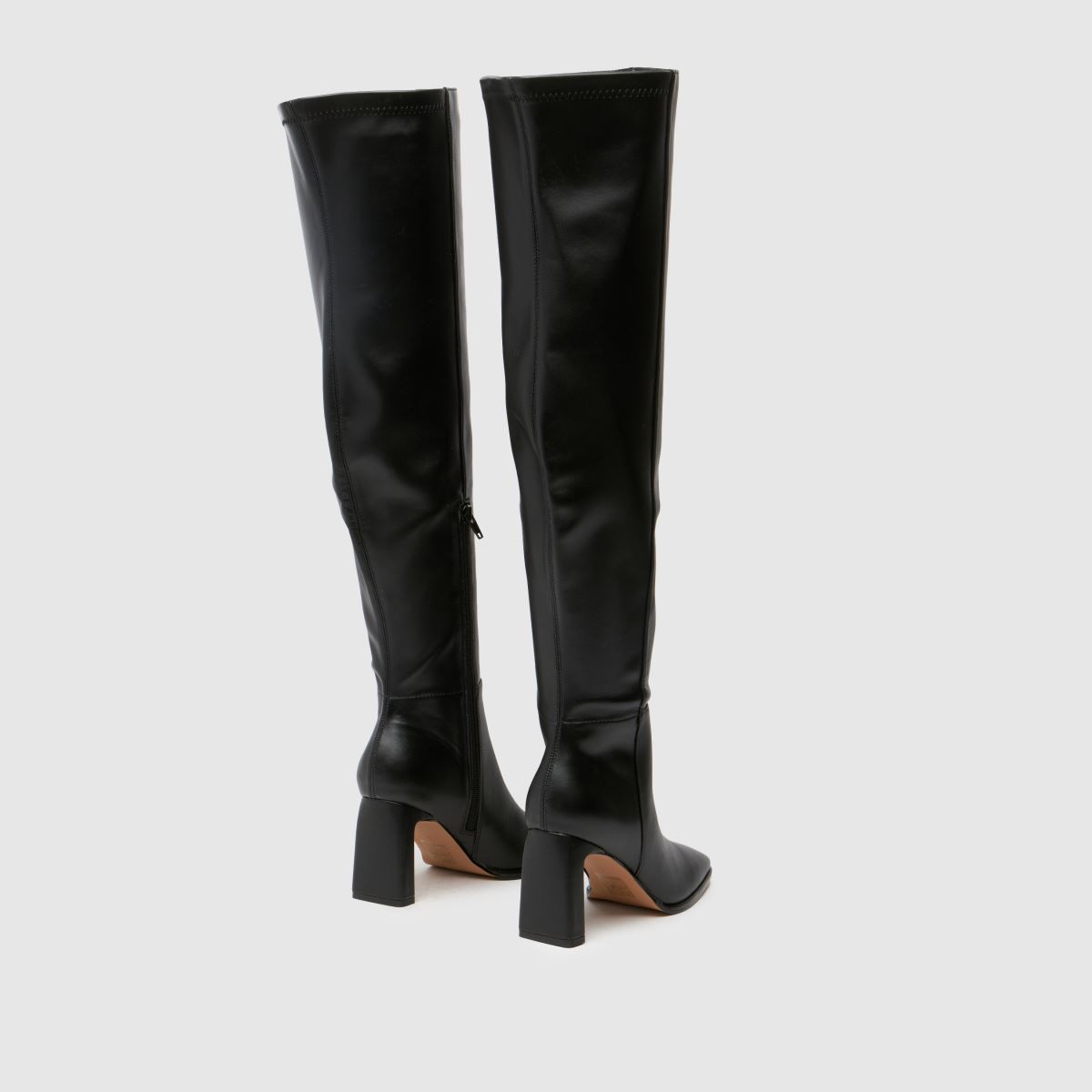 Schuh dulcie térdig érő csizma fekete színben