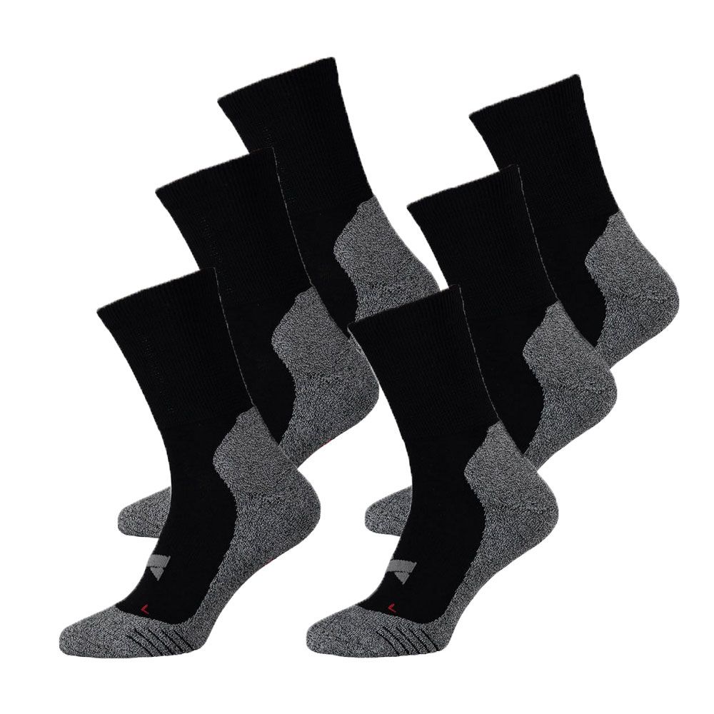 Xtreme 6 Paar Multi Black Hiking Socken