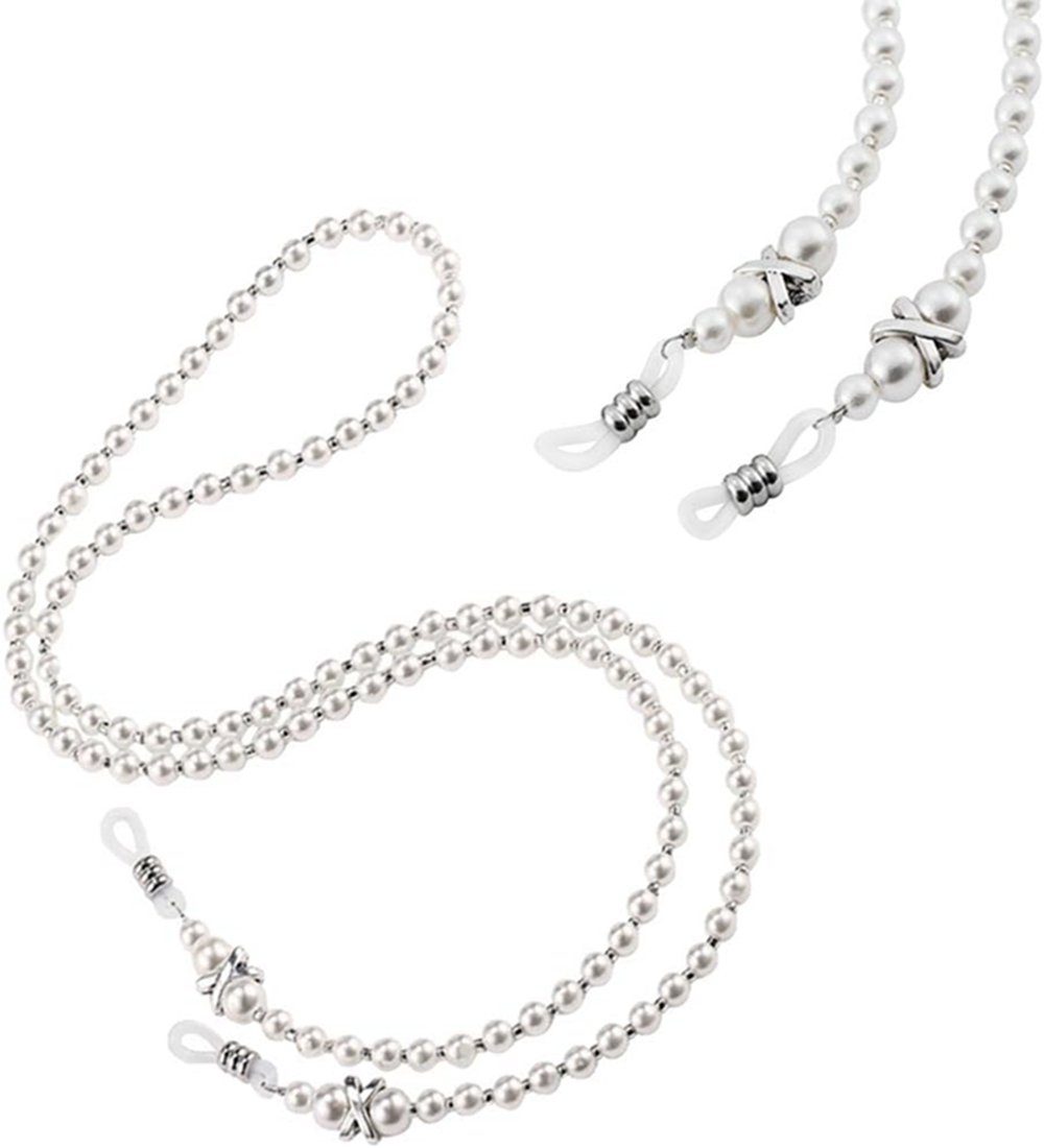Ronner UG Brillenkette Brillen Kette Gläser Halskette Halter Perlen Brillen Cords Brillenband