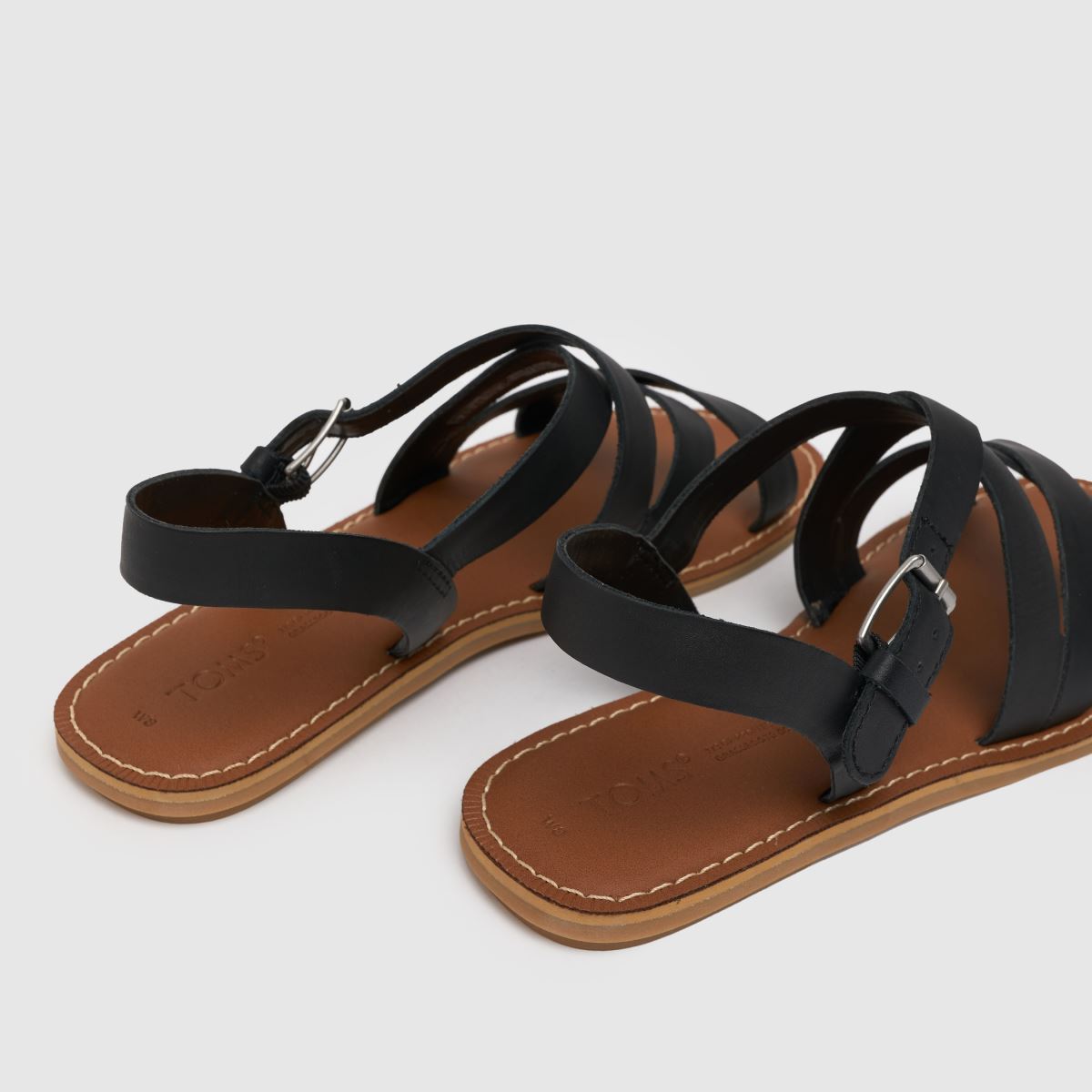 TOMS – Sicily – Svarta sandaler