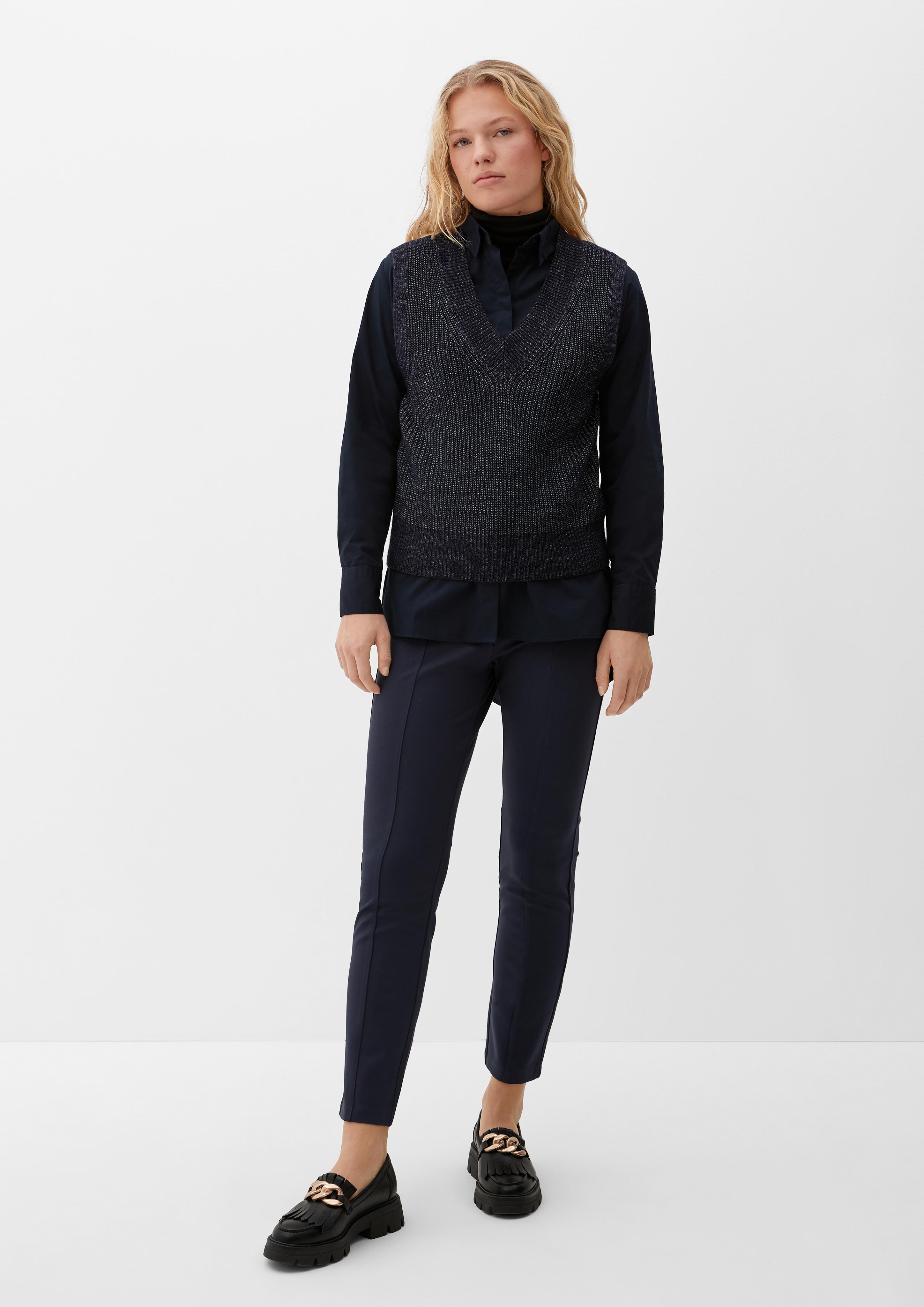 Strickpullunder mit V-Ausschnitt  2124205-5959