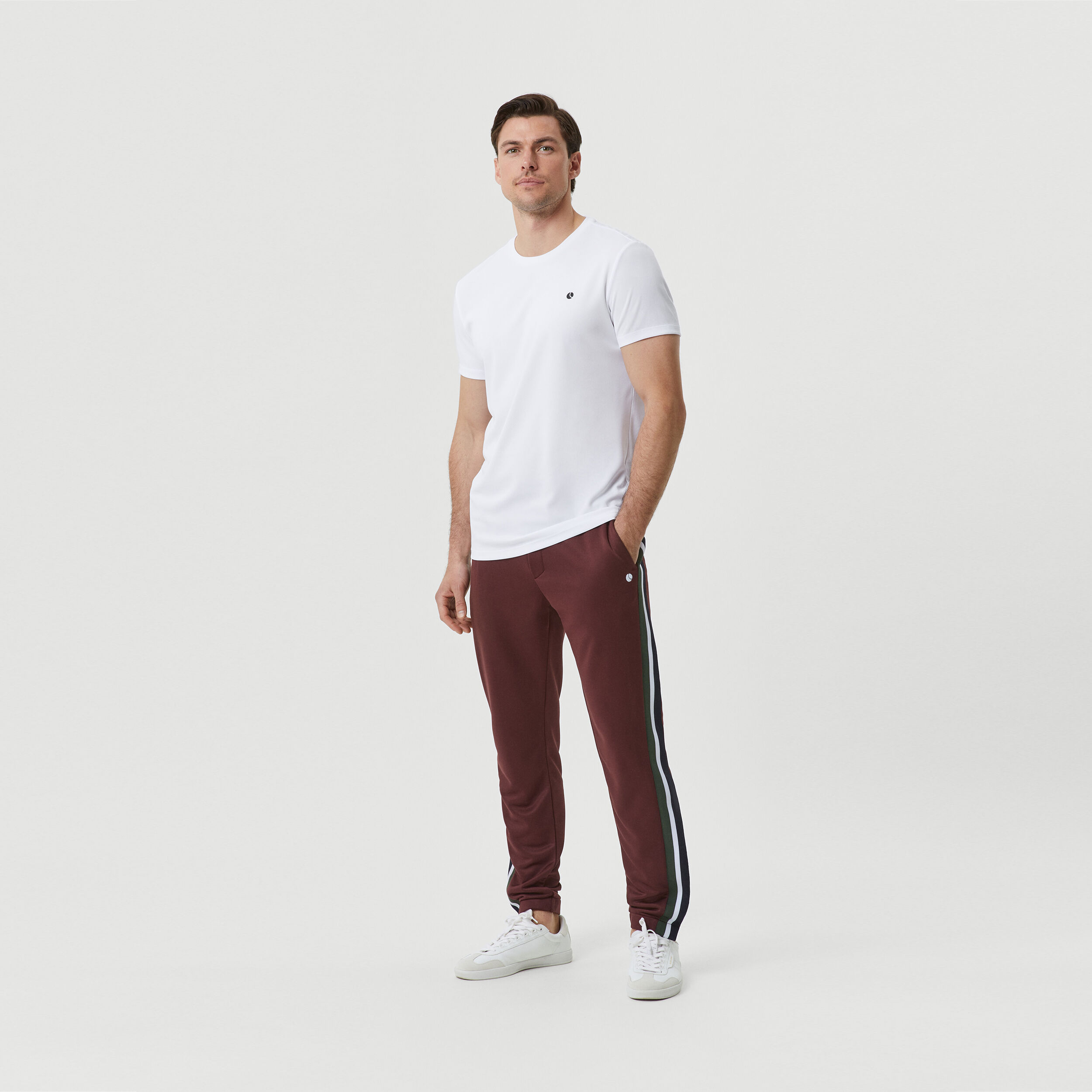 Ace Stripe T-Shirt Herren - Weiß