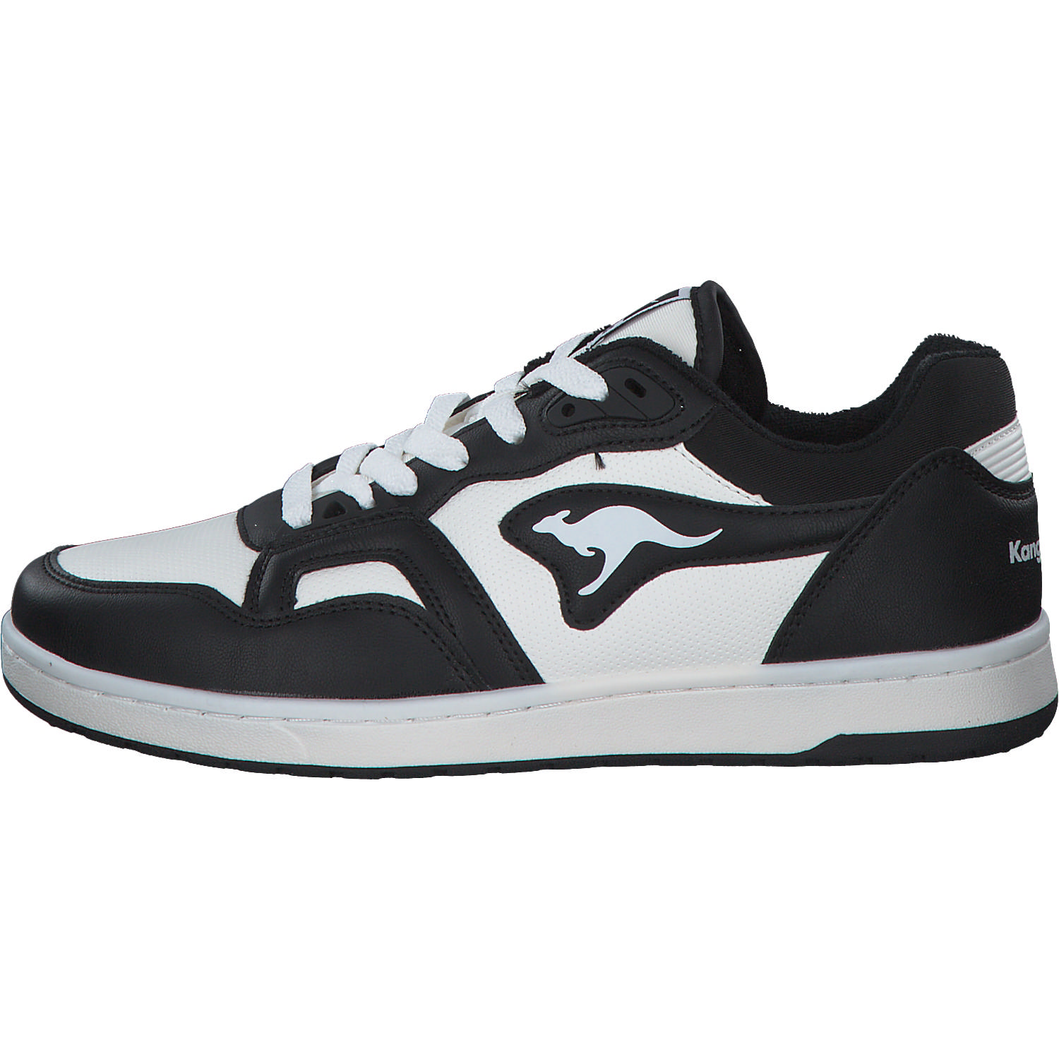 KangaROOS 80018, Schnürschuhe, Kinder, schwarz/weiß