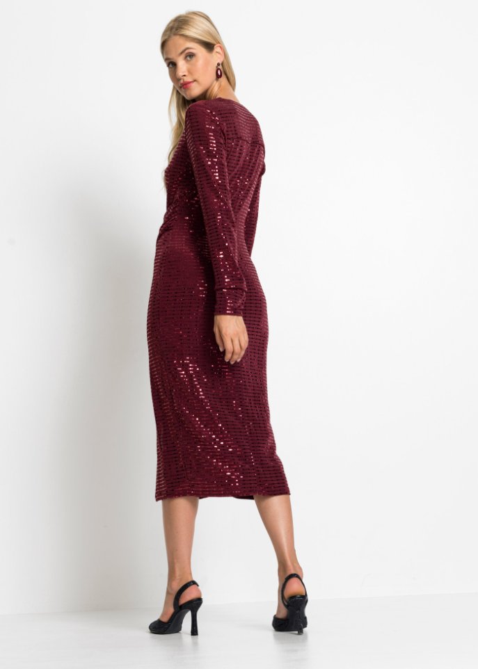 Kleid mit Pailletten