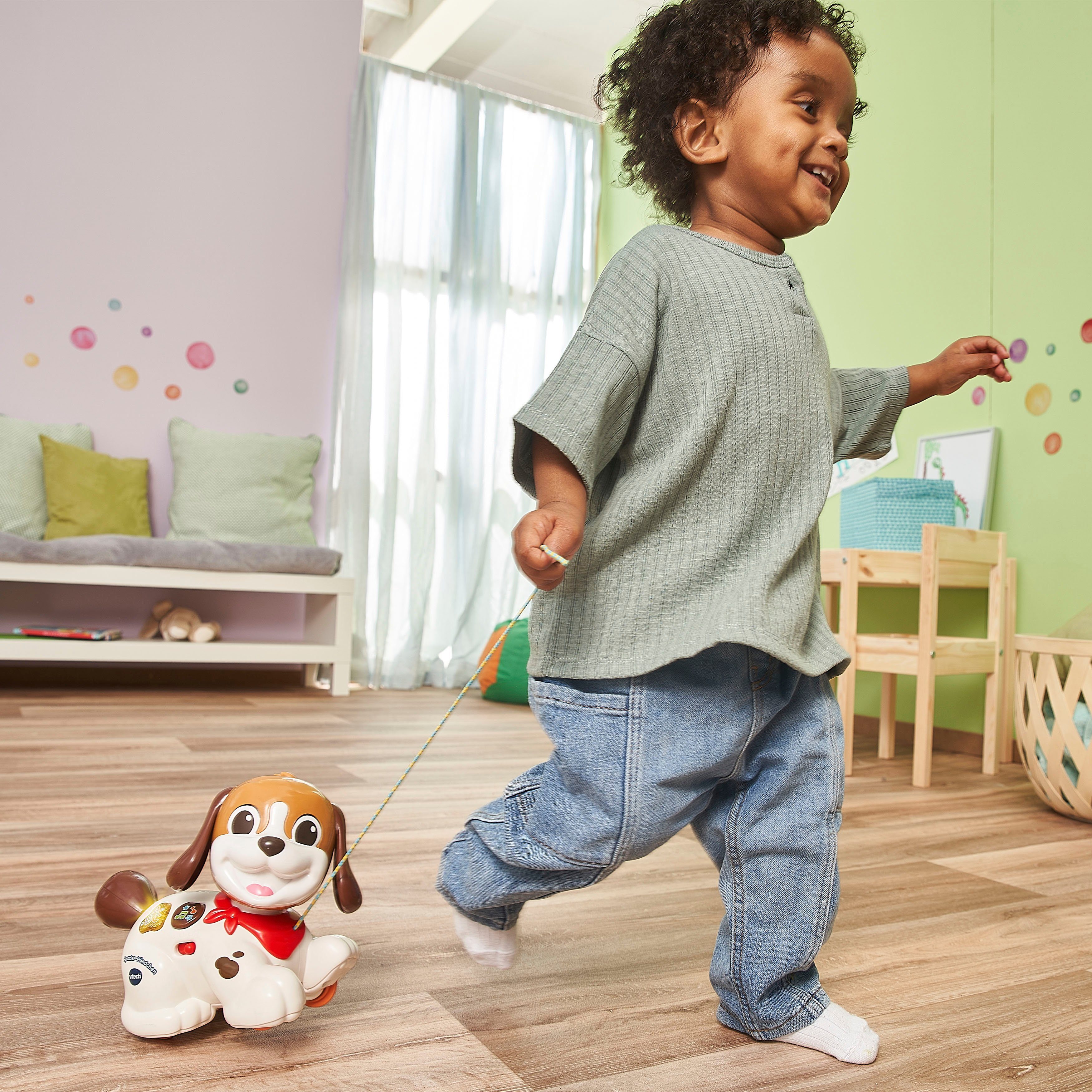 Vtech® Lernspielzeug Vtech Baby, Spazier-Hündchen, mit Sound
