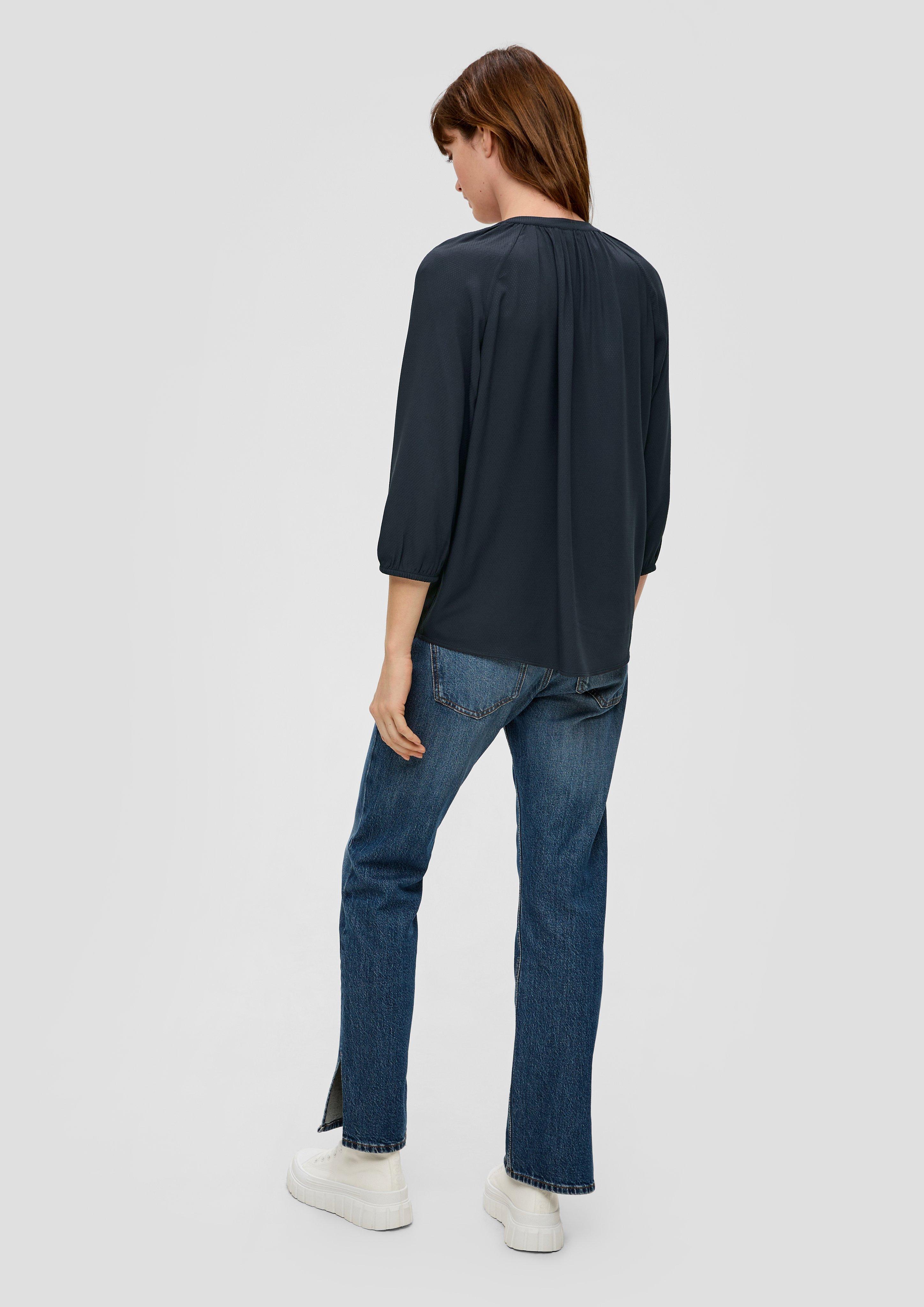 Viskosebluse mit Dobby-Struktur  2145848-5989
