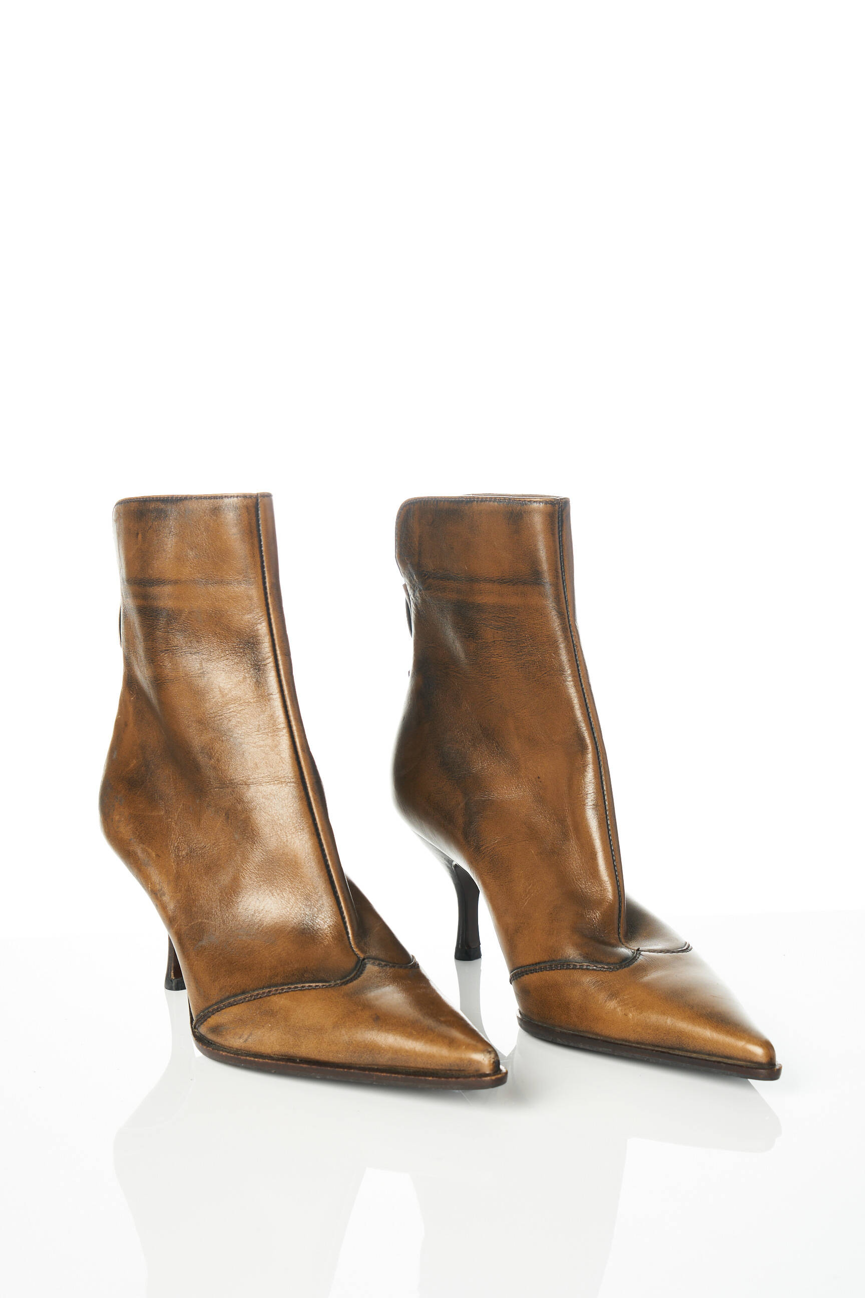 Sergio Rossi Bottines Femme couleur marron