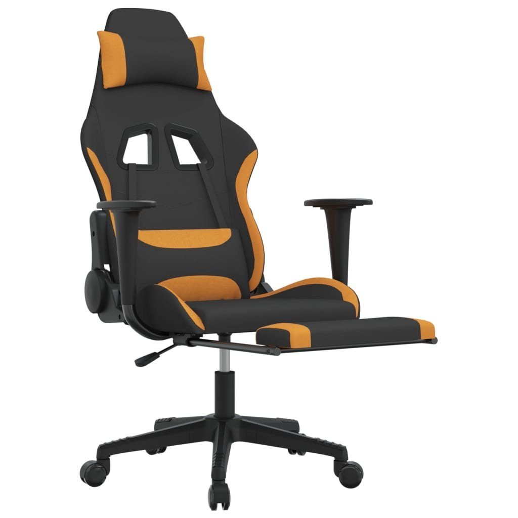 DOTMALL Gaming-Stuhl mit Fußstütze und Massage-Lendenkissen Bürostuhl Zocker Stuhl