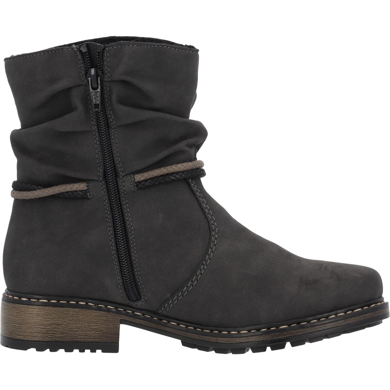 Rieker Z6893, Stiefeletten, Damen, Anthrazit