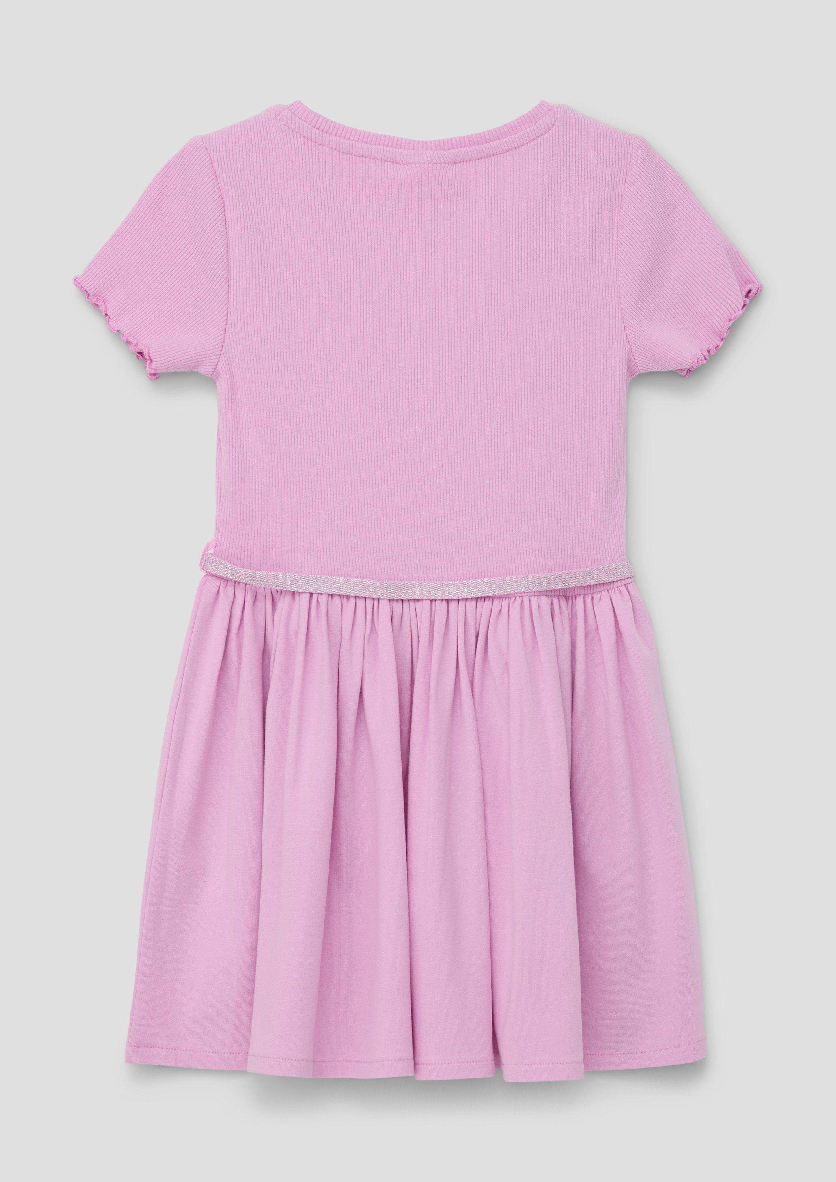 Kleid mit abnehmbaren Glitzergürtel  2142111-4442