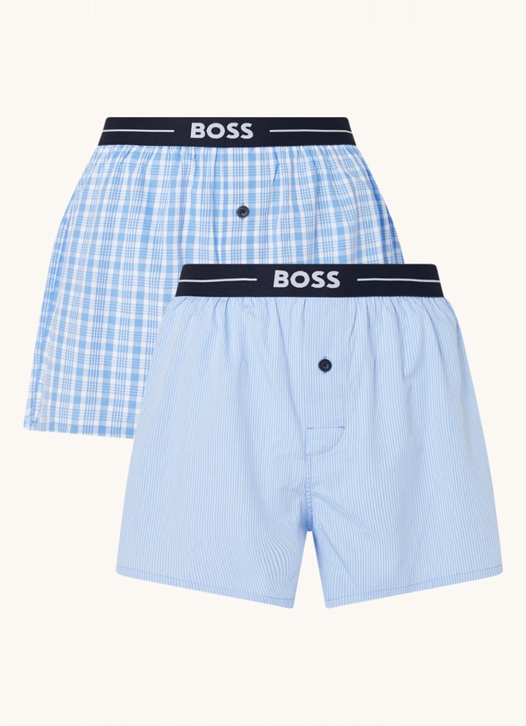 Lot de 2 boxers HUGO BOSS imprimés