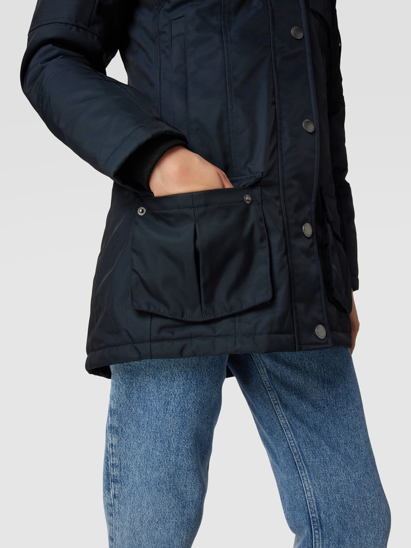 Funktionsjacke mit Label-Patch Modell 'Schneezauber' in dunkelblau
