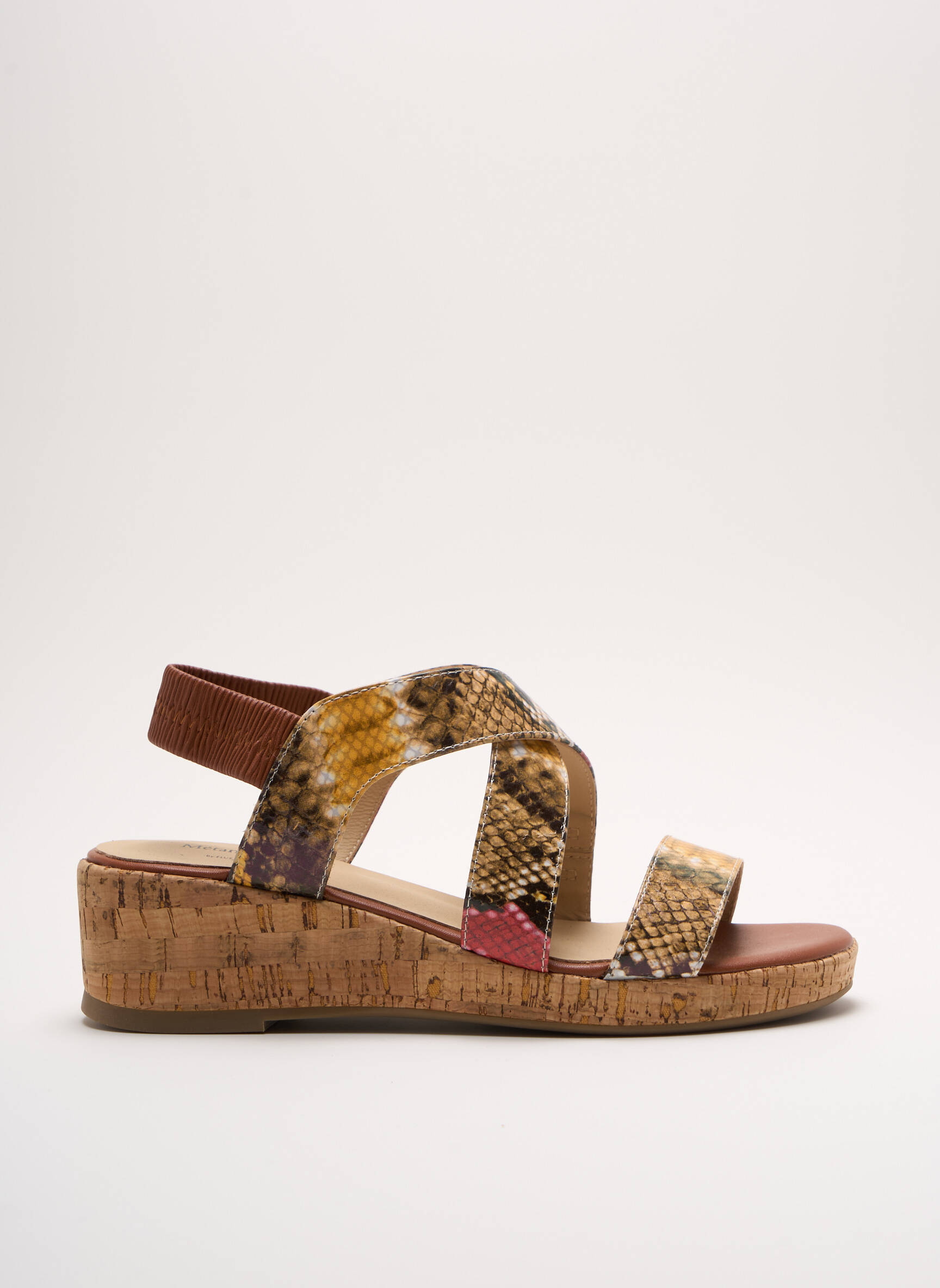 Metamorf Ose Sandales Nu Pieds Femme couleur marron