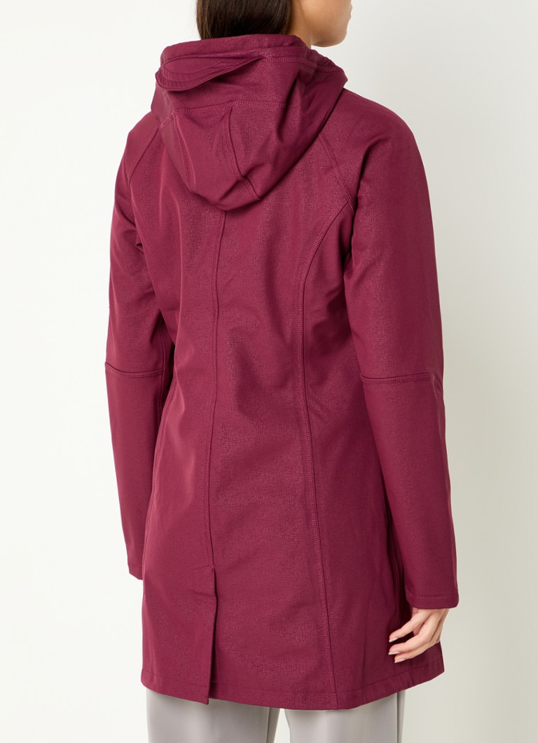 Ilse Jacobsen Rain37 softshell rain jacket with drawstring and zipper pockets