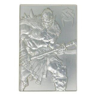 Magic the Gathering Metallbarren Garruk Wildspeaker Limited Edition (versilbert)