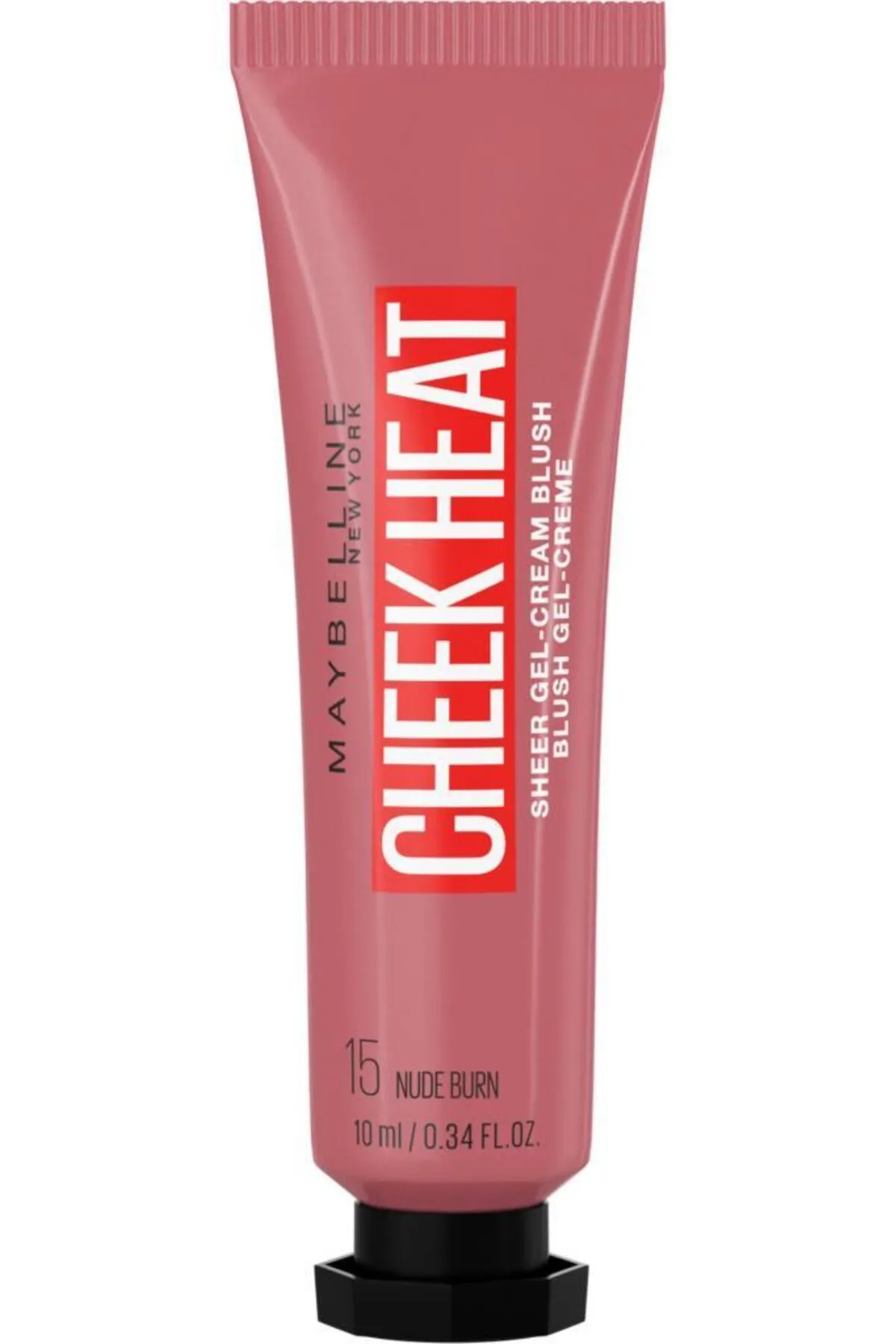 Maybelline New York  Cheek Heat Liquid Blush – 15 Nude Burn