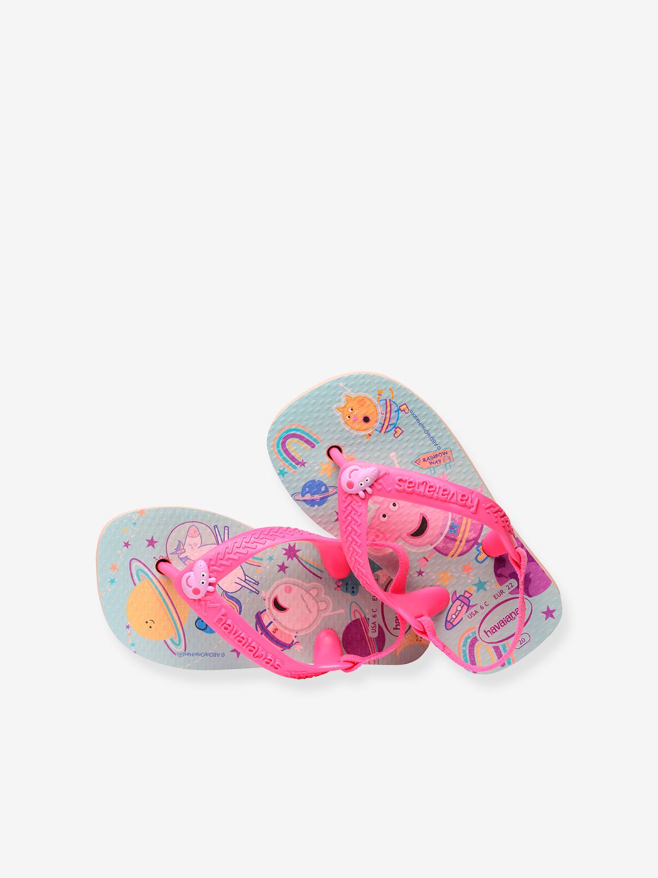 Tongs bébé Peppa Pig HAVAIANAS® rose